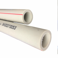 Plastic Ppr Pipe For Hot And Cold Water Polypropylene Fiber Glass